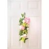 Mixed Peony and Hydrangea Swag Teardrop