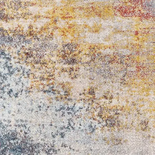 Modern Abstract Sunset Area Rug, 8x12