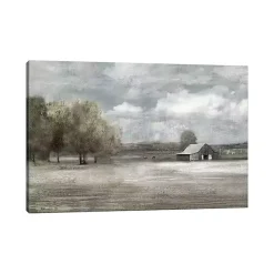 Moody Country Scene Canvas Art Print