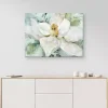 Morning Magnolia Canvas Art Print