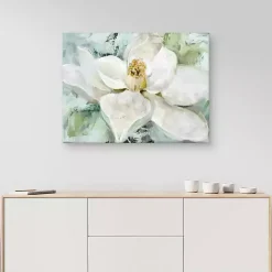 Morning Magnolia Canvas Art Print