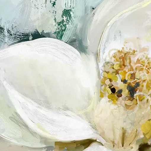 Morning Magnolia Canvas Art Print