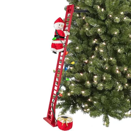 Musical Climbing Super Santa