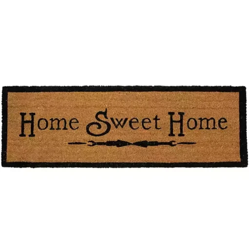 Natural Coir Home Sweet Home Doormat