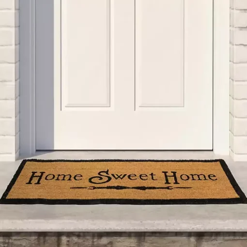 Natural Coir Home Sweet Home Doormat