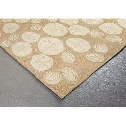 Natural Sand Dollar Outdoor Mat