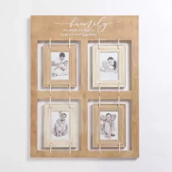 Natural Sentiment Windowpane Collage Frame