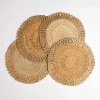 Natural Woven Jute Placemat, Set of 4