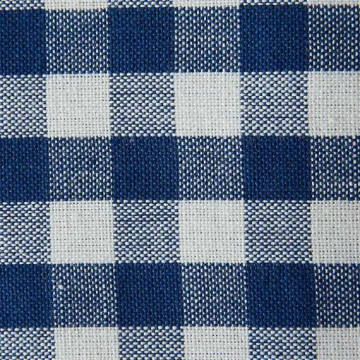 Navy and White Mixed Check Towels, Set of 3