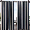 Navy Canopy Outdoor Curtain Panel Set, 96 in.