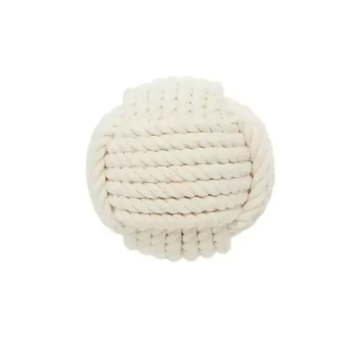 Neutral Jute Rope Orbs, Set of 4