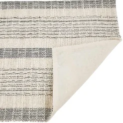 Neutral Striped Woven Placemats, Set of 4