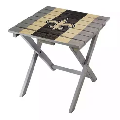 New Orleans Saints Folding Outdoor Table