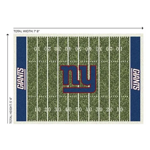 NFL New York Giants Home Field Area Rug, 6x8