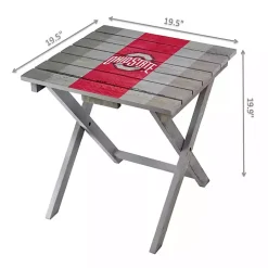 Ohio State University Folding Outdoor Table
