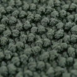 Olive Green Woven Nubby Pillow