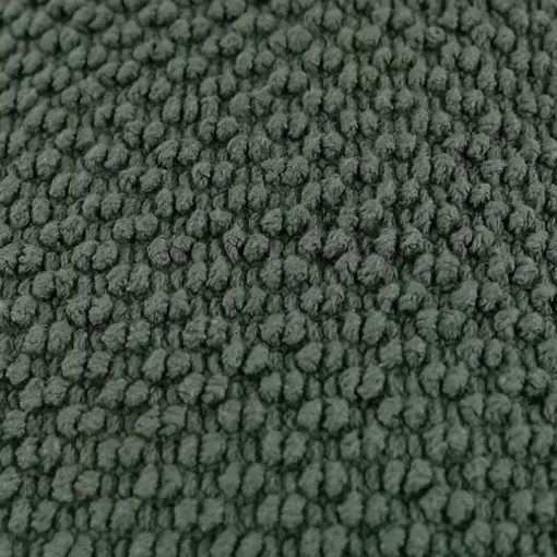 Olive Green Woven Nubby Pillow