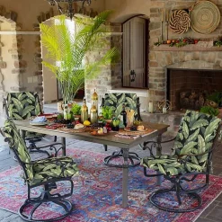 Onyx Cebu Luxe Outdoor Dining Chair Cushion