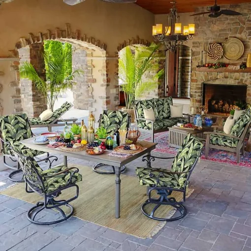 Onyx Cebu Luxe Outdoor Dining Chair Cushion