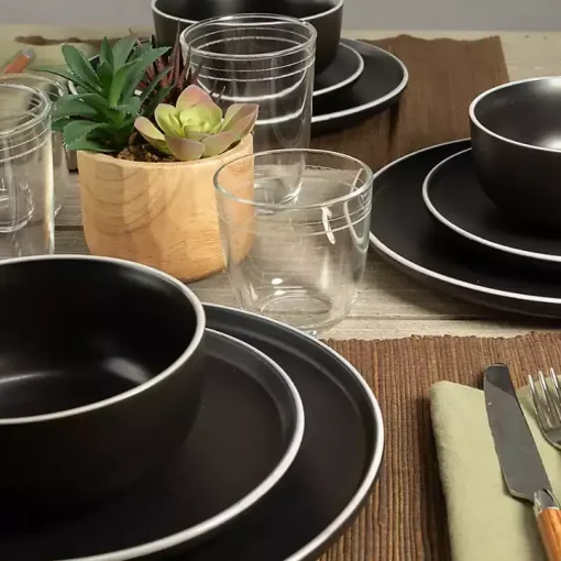 Onyx Eliza 12-pc. Dinnerware Set