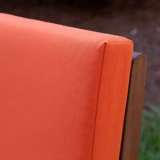 Orange 4-pc. Acacia Wood Outdoor Living Set