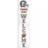 Personalized Football Fans Welcome Porch Board