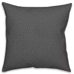 Personalized Gray Dogs Welcome Paws Pillow