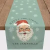 Personalized Retro Santa Table Runner, 90 in.
