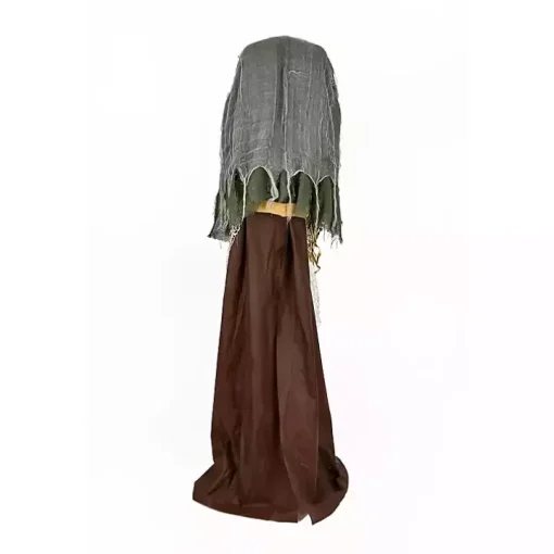 Pre-Lit Animated Shrouded Witch Outdoor Decoration