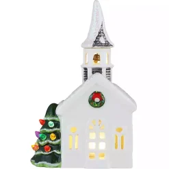 Pre-Lit Nostalgic Christmas Church