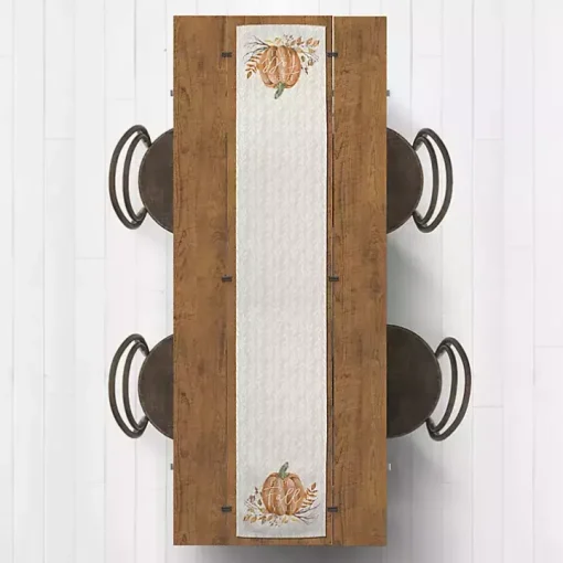 Pumpkin Fall Ya'll Harvest Table Runner