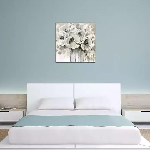 Quiet Floral Moments Canvas Art Print