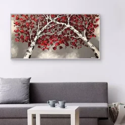 Reach I Framed Canvas Art Print