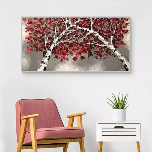 Reach I Framed Canvas Art Print