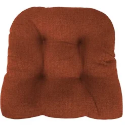 Red French Edge 3-pc. Outdoor Wicker Cushion Set