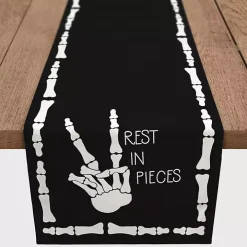 Rest in Pieces Halloween Table Runner, 90 in.