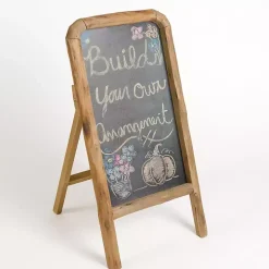 Rustic Wood Easel Chalkboard