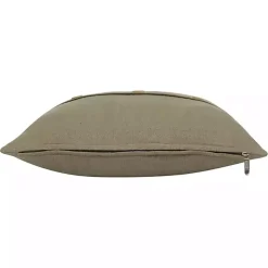 Sage Green Buttoned Throw Pillow