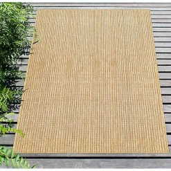 Sand Intertwine Santal Indoor/Outdoor Rug, 6x9