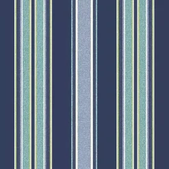 Sapphire Stripe 2-pc. Outdoor Deep Seat Cushion