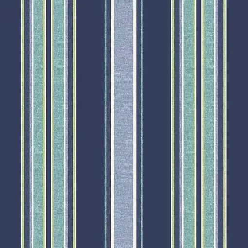 Sapphire Stripe 2-pc. Outdoor Deep Seat Cushion