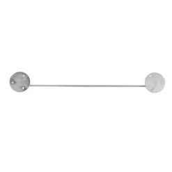 Silver Hanging Glass Votive Wall Plaque
