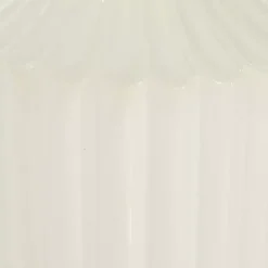 Slender Curtain Ribbed Vase, 13 in.