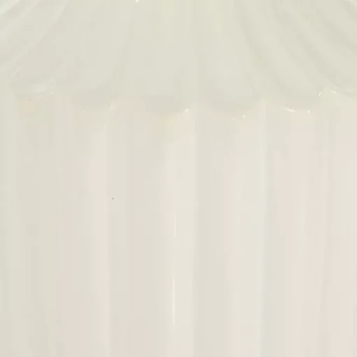 Slender Curtain Ribbed Vase, 13 in.