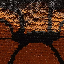 Sparkle Sequin Jack O Lantern Pillow
