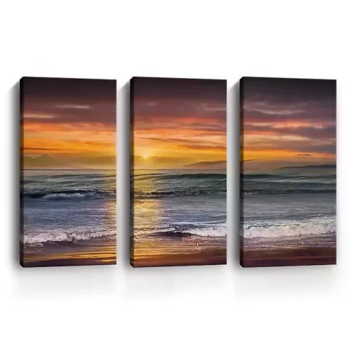 Sundownn Descanso Beach Canvas Art Prints
