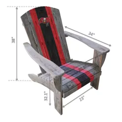 Tampa Bay Buccaneers Adirondack Outdoor Chair