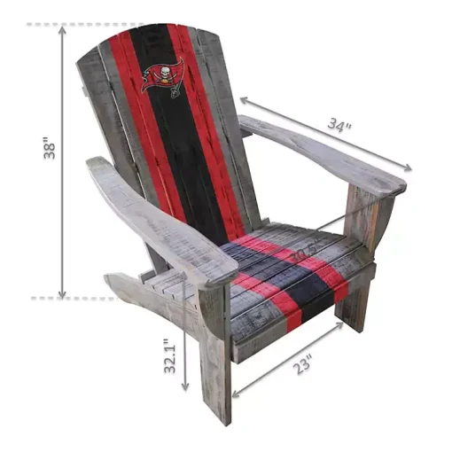 Tampa Bay Buccaneers Adirondack Outdoor Chair