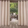 Taupe Delano Outdoor Curtain Panel Set, 120 in.