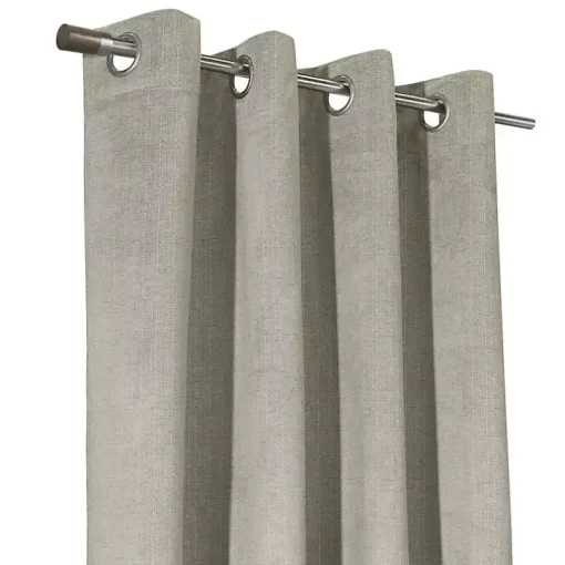 Taupe Paris Velvet Blackout Curtain Panel, 108 in.